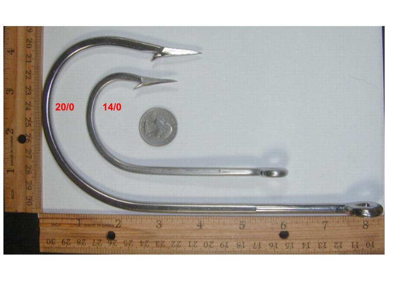 18/0 Large Treble hook Stainless Steel welded hook Gaff for Really big  fish!