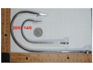 LJ-7731S Large Stainless Steel J hooks